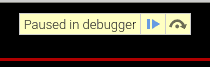 Chrome Main Screen Debug Indicator