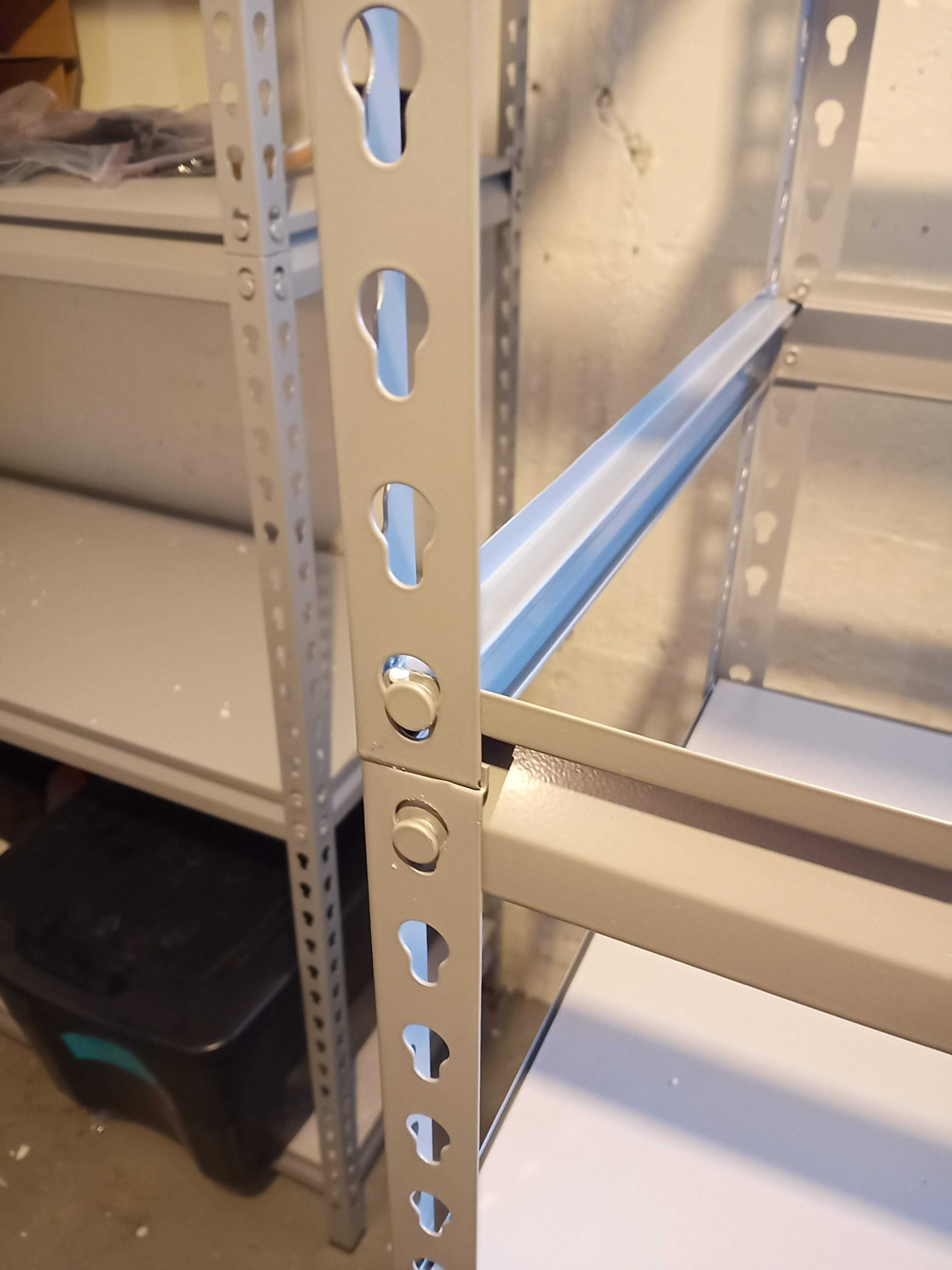 Initial Joining Top Shelf To Bottom