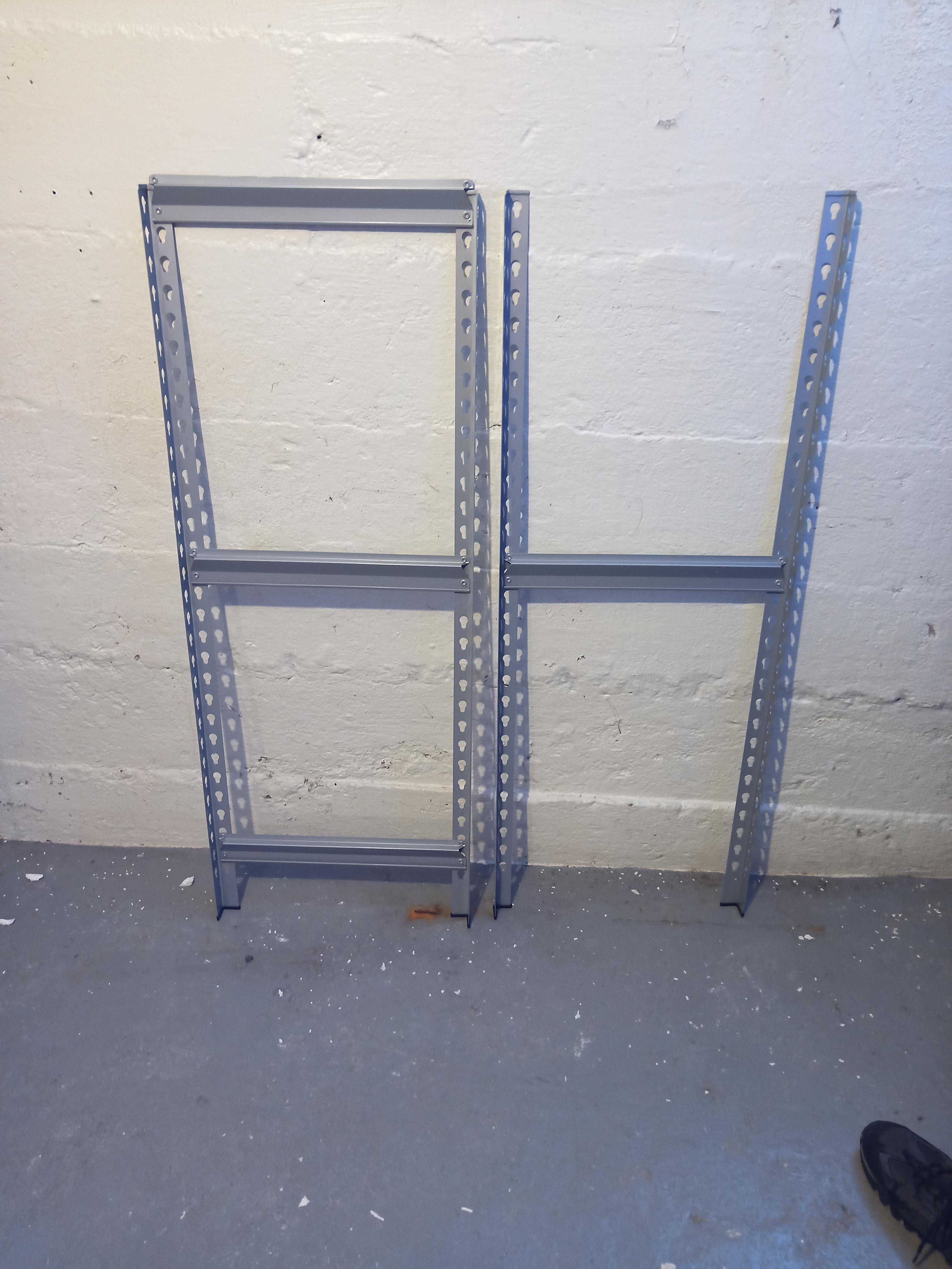 Corners With Some Shelf Holders Attached